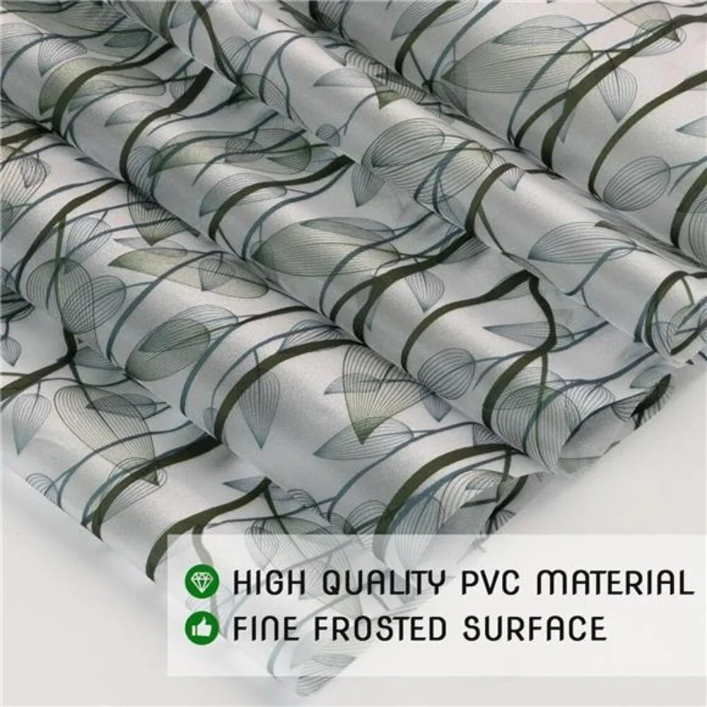 Window Film Privacy with Installation Tools Decorative Stained Glass